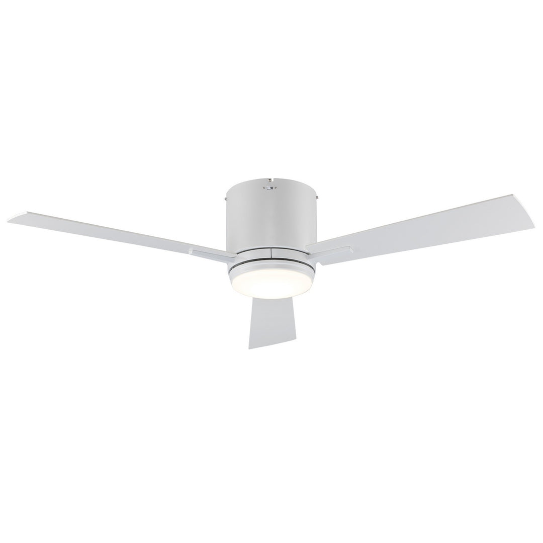 Finnley 52"Ceiling Fan in White - available from The Lighting Shoppe, trusted by Canadian homeowners
