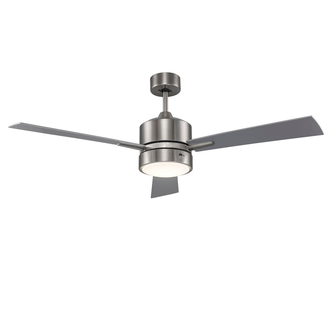 Arden 52"Ceiling Fan in Brushed Nickel - available from The Lighting Shoppe, trusted by Canadian homeowners