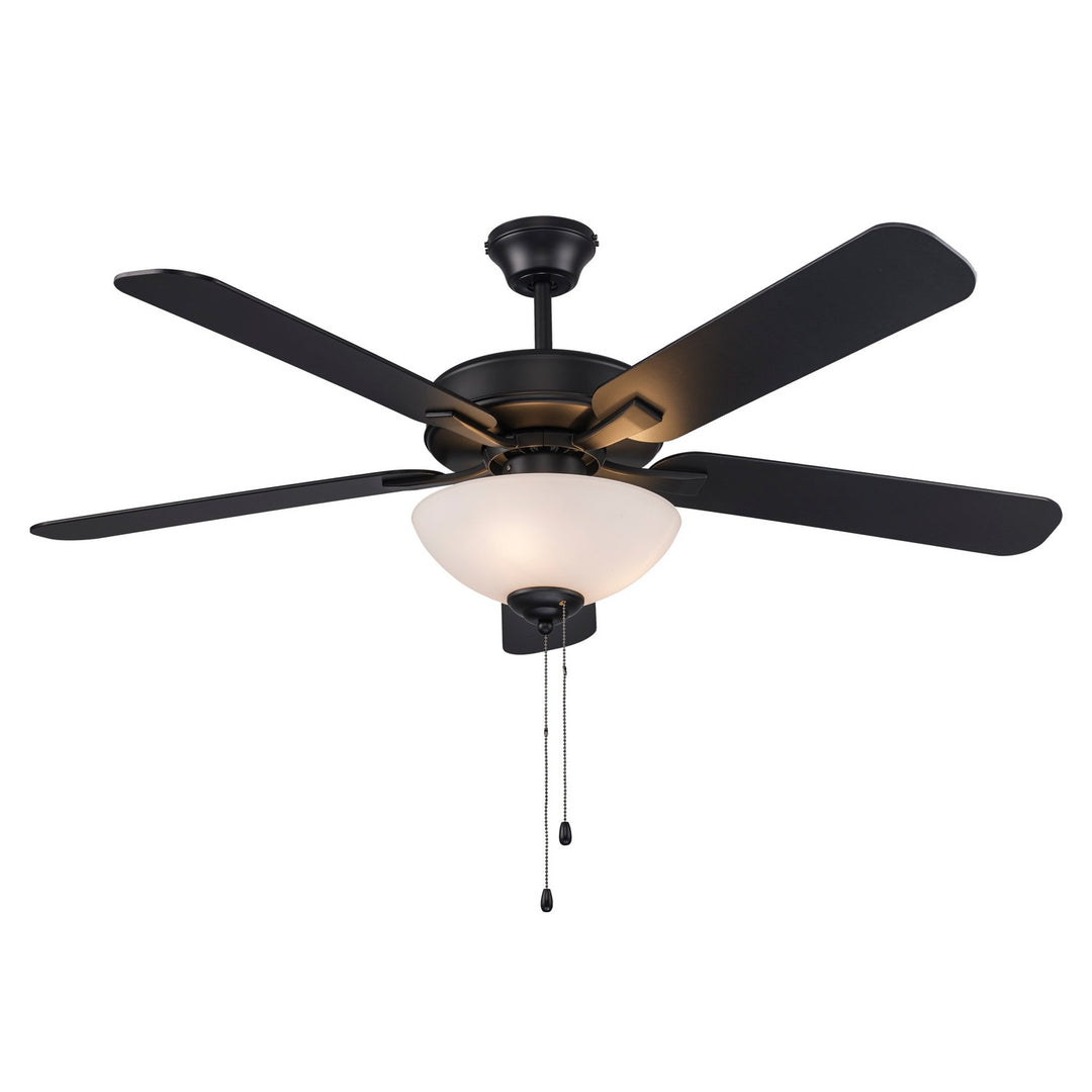 Arden 52"Ceiling Fan in Black - available from The Lighting Shoppe, trusted by Canadian homeowners