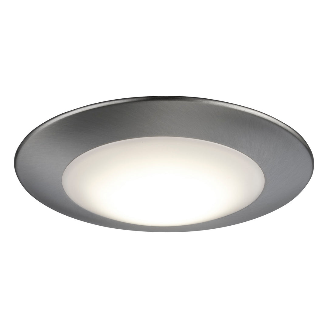 Lunaire LED Disk in Brushed Nickel - available from The Lighting Shoppe, trusted by Canadian homeowners