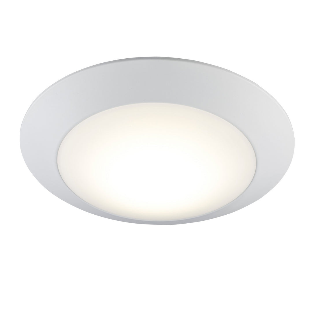 Lunaire LED Disk in White - available from The Lighting Shoppe, trusted by Canadian homeowners