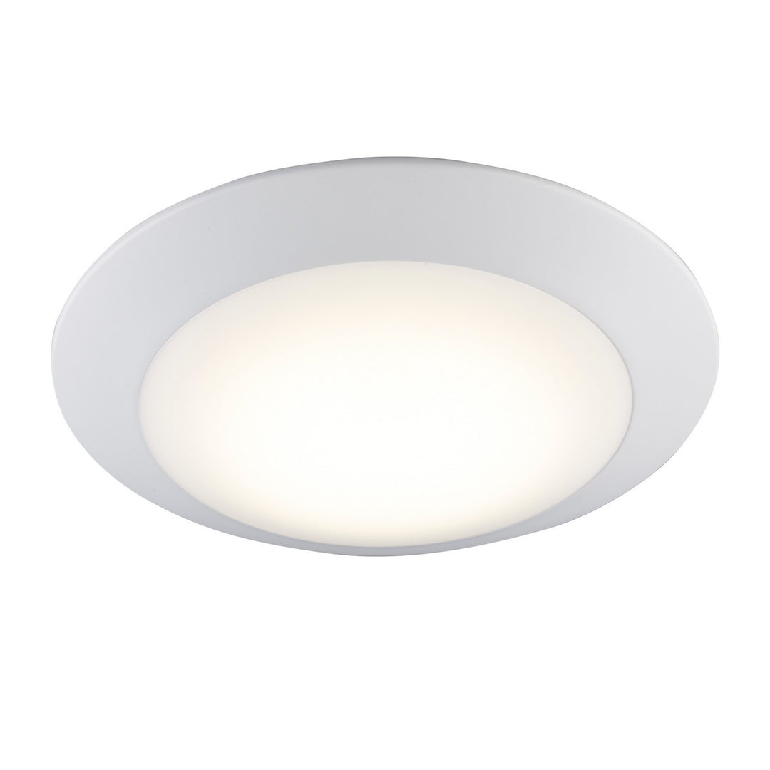 Lunaire LED Disk in White - available from The Lighting Shoppe, trusted by Canadian homeowners