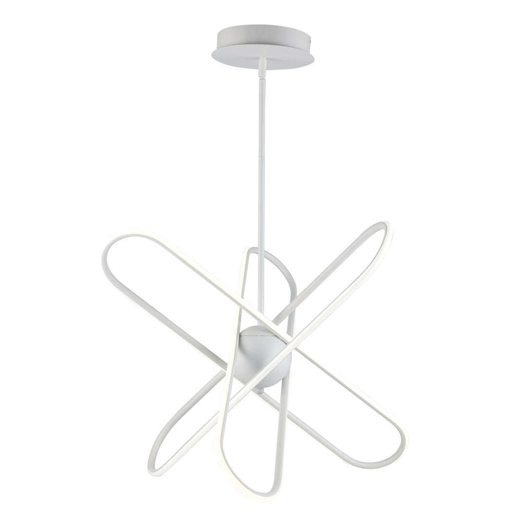 Nightingale LED Chandelier in White - available from The Lighting Shoppe, trusted by Canadian homeowners