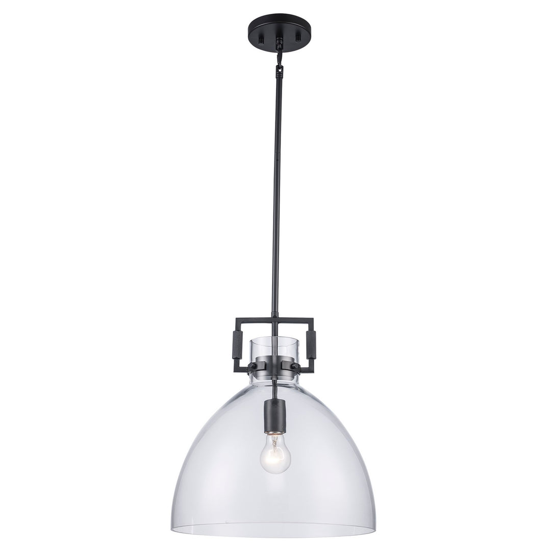 Ameranth One Light Pendant in Black - available from The Lighting Shoppe, trusted by Canadian homeowners