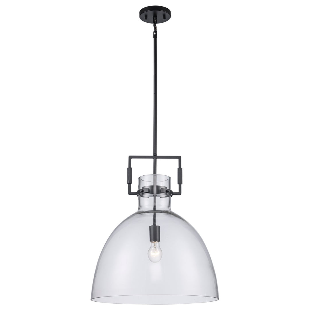 Ameranth One Light Pendant in Black - available from The Lighting Shoppe, trusted by Canadian homeowners