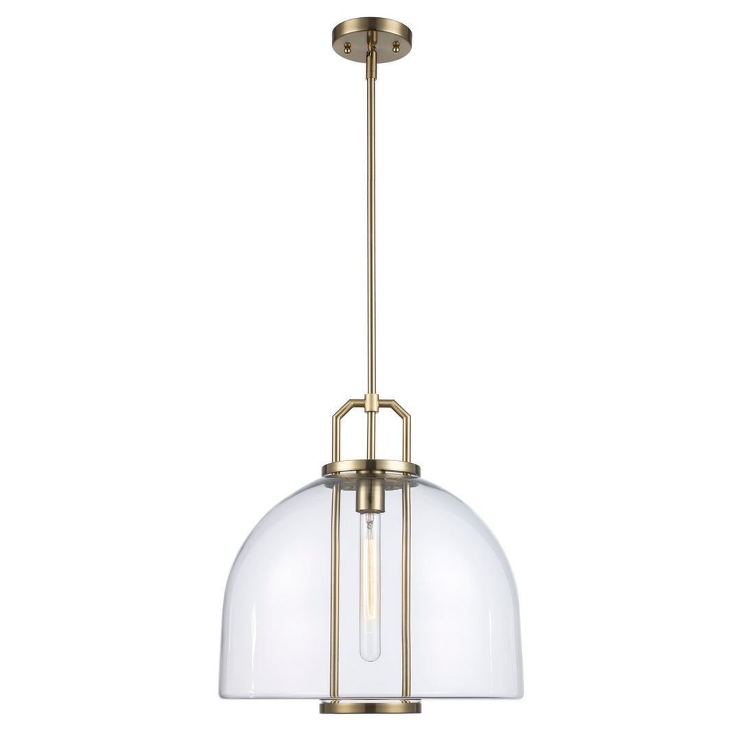 River One Light Pendant in Antique Gold - available from The Lighting Shoppe, trusted by Canadian homeowners