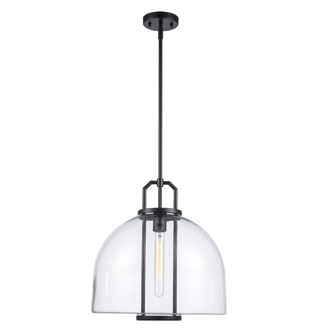 River One Light Pendant in Black - available from The Lighting Shoppe, trusted by Canadian homeowners