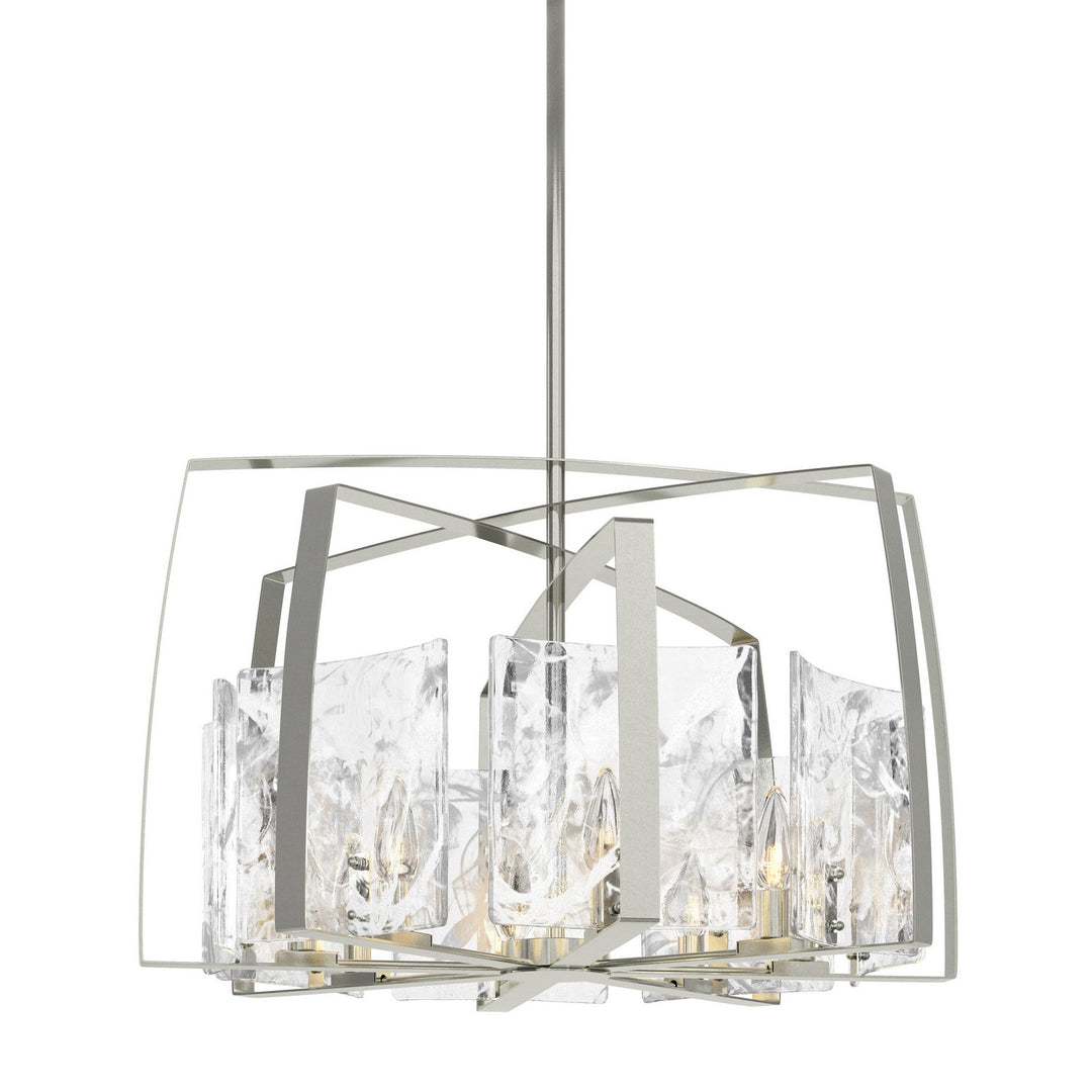 Hubbardton Forge Canada - 131312-SKT-MULT-85-YR0699 - Eight Light Pendant - Arc - Sterling
