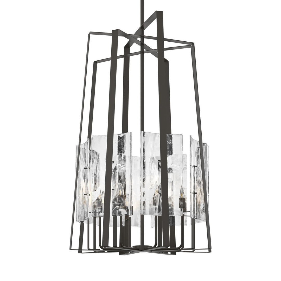 Hubbardton Forge Canada - 131313-SKT-MULT-07-YR0729 - Eight Light Pendant - Arc - Dark Smoke