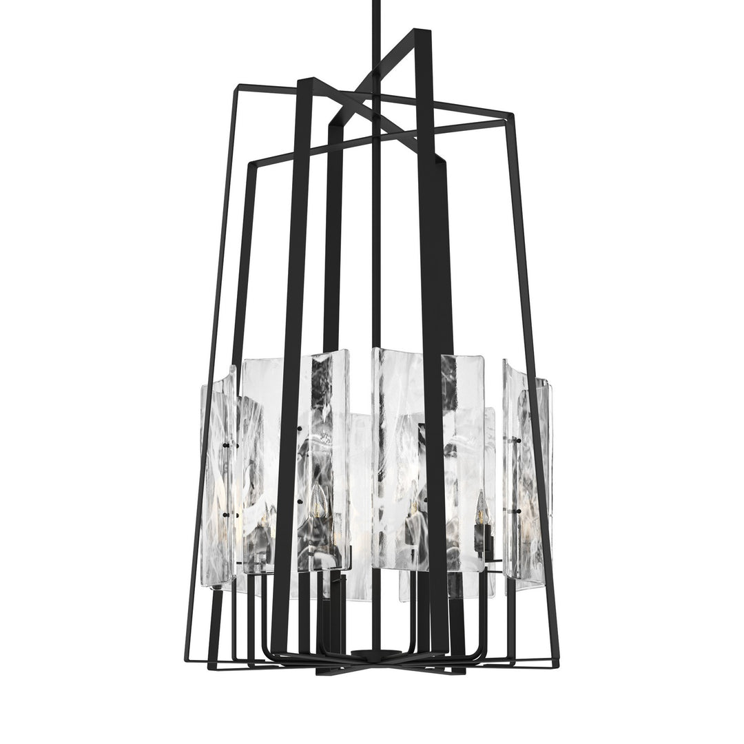 Hubbardton Forge Canada - 131313-SKT-MULT-10-YR0729 - Eight Light Pendant - Arc - Black
