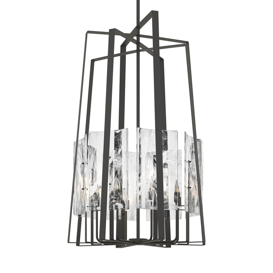 Hubbardton Forge Canada - 131313-SKT-MULT-20-YR0729 - Eight Light Pendant - Arc - Natural Iron