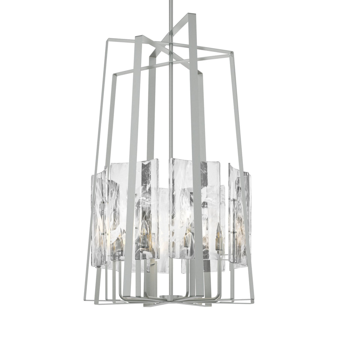 Hubbardton Forge Canada - 131313-SKT-MULT-82-YR0729 - Eight Light Pendant - Arc - Vintage Platinum