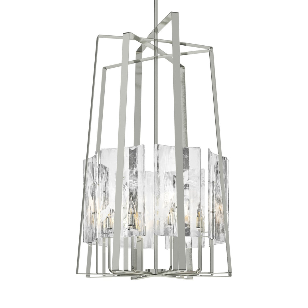 Hubbardton Forge Canada - 131313-SKT-MULT-85-YR0729 - Eight Light Pendant - Arc - Sterling