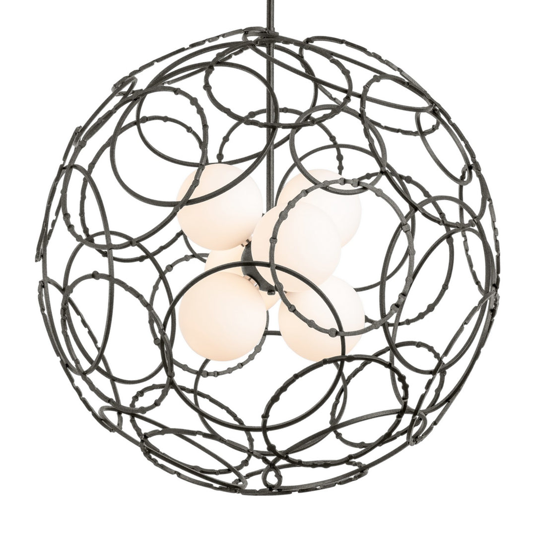 Hubbardton Forge Canada - 131602-SKT-MULT-20-GG0677 - Six Light Pendant - Olympus - Natural Iron