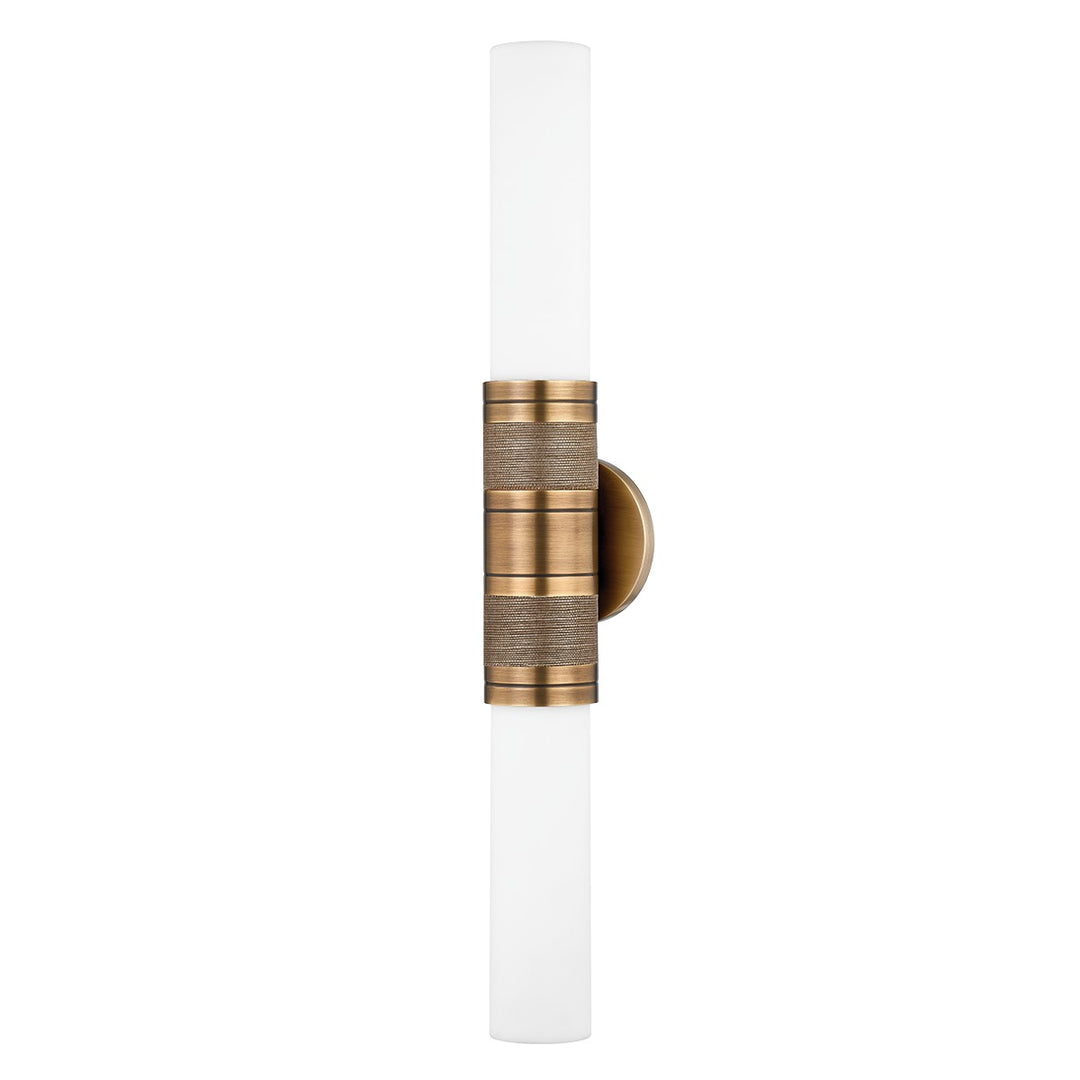 Troy Lighting Canada - B1226-PBR - Two Light Wall Sconce - Liam - Patina Brass