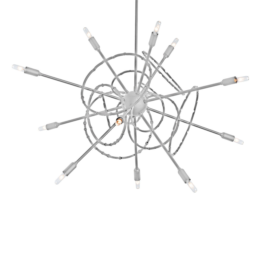 Hubbardton Forge Canada - 131604-SKT-MULT-82 - 12 Light Pendant - Olympus - Vintage Platinum