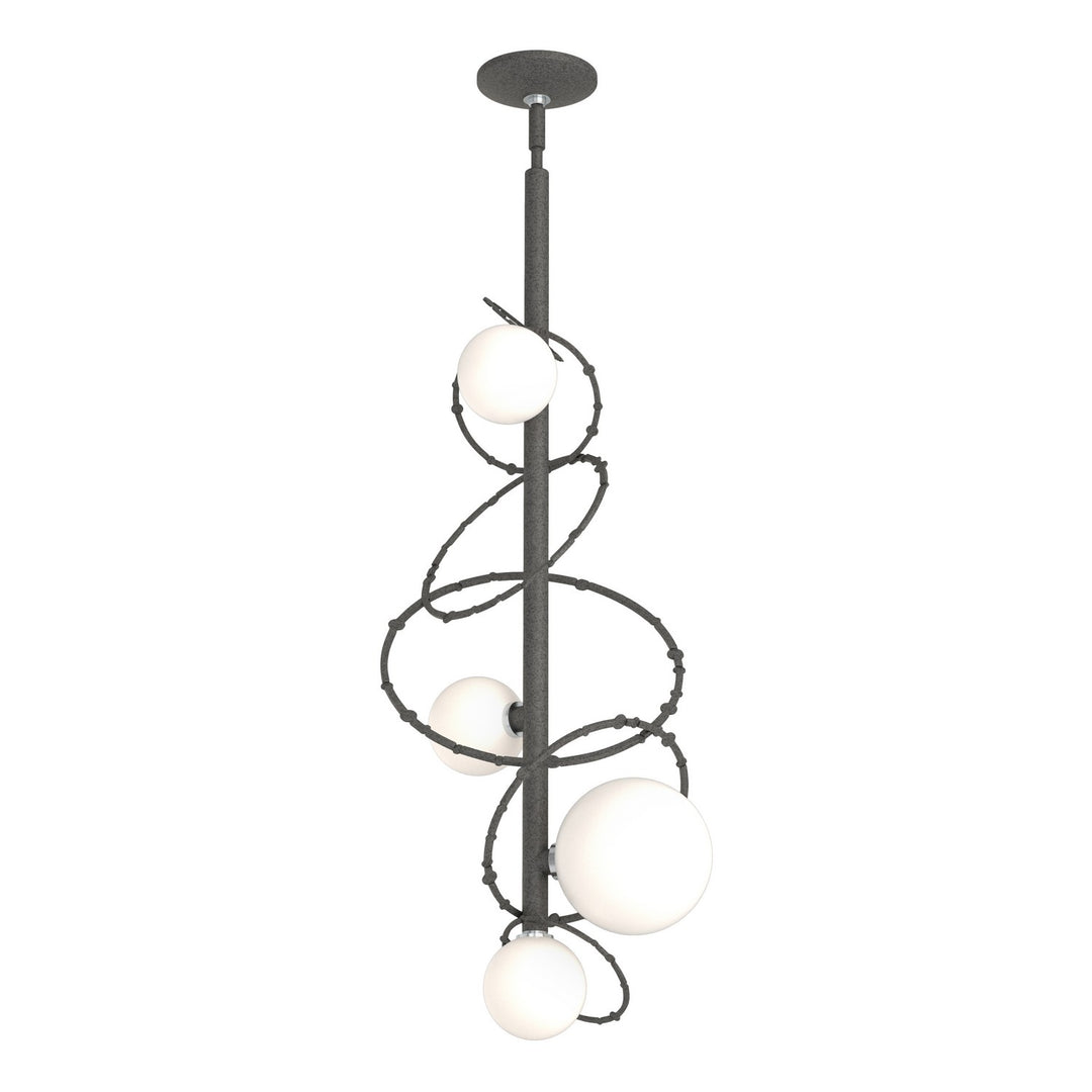 Hubbardton Forge Canada - 131606-SKT-MULT-20-GG0712 - Four Light Pendant - Olympus - Natural Iron