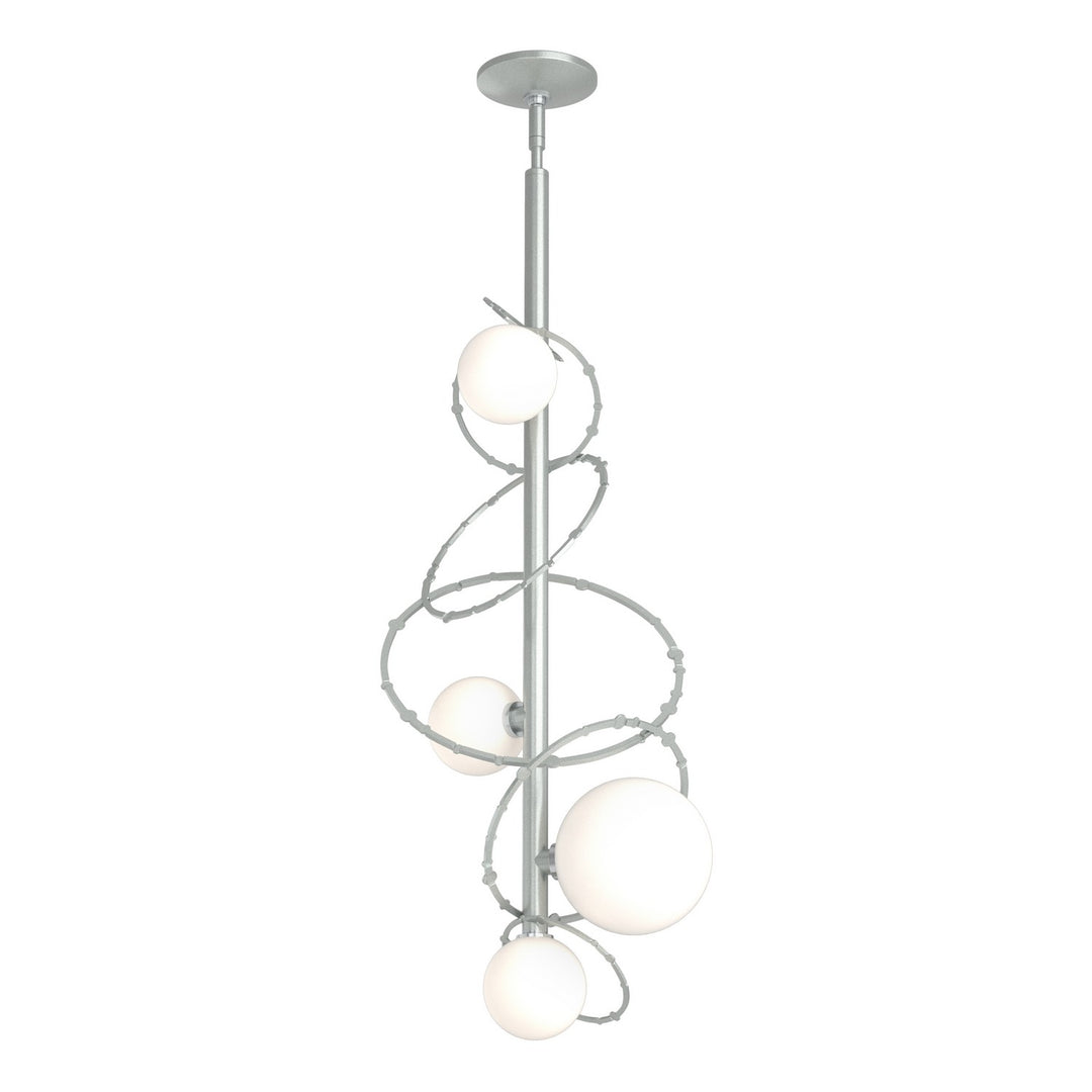 Hubbardton Forge Canada - 131606-SKT-MULT-82-GG0712 - Four Light Pendant - Olympus - Vintage Platinum