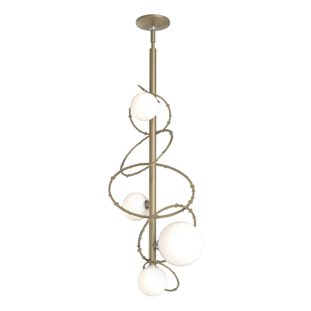 Hubbardton Forge Canada - 131606-SKT-MULT-84-GG0712 - Four Light Pendant - Olympus - Soft Gold