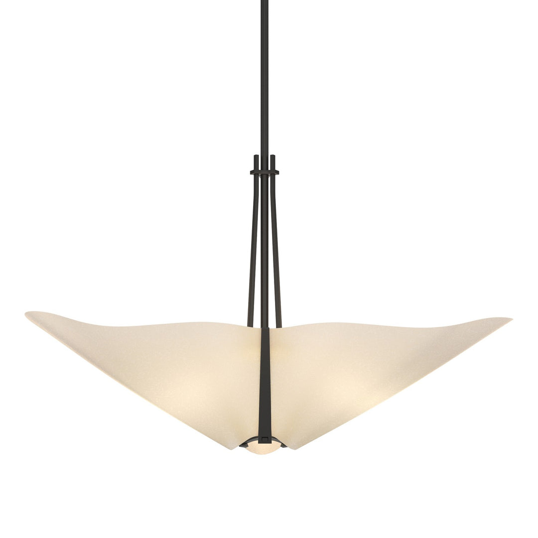 Hubbardton Forge Canada - 133303-SKT-MULT-10-SH1994 - Three Light Pendant - Kirigami - Black
