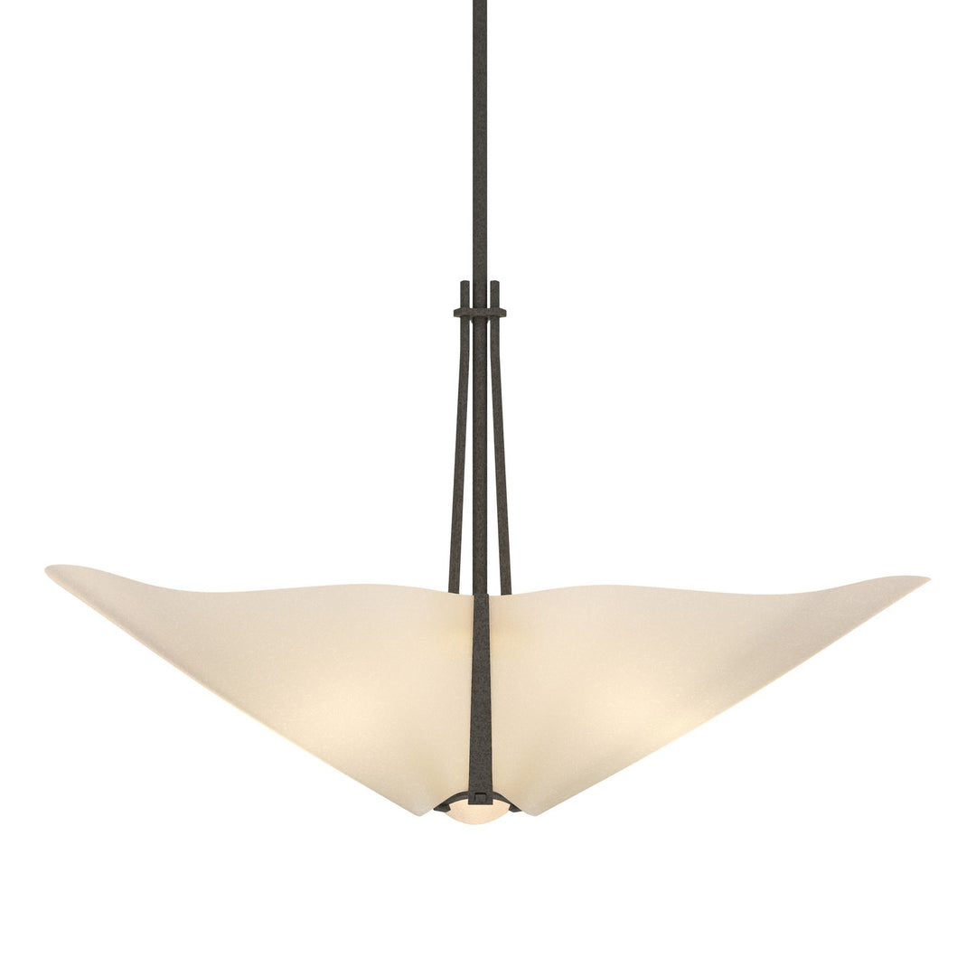 Hubbardton Forge Canada - 133303-SKT-MULT-20-SH1994 - Three Light Pendant - Kirigami - Natural Iron