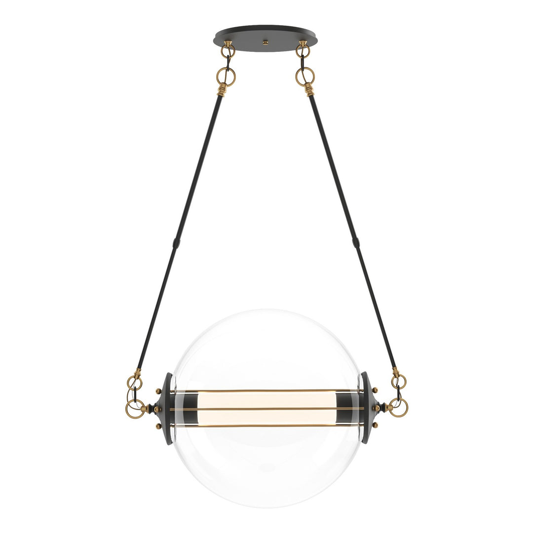Hubbardton Forge Canada - 134405-SKT-STND-31-YE0499 - Two Light Pendant - Otto - Black with Brass Accents
