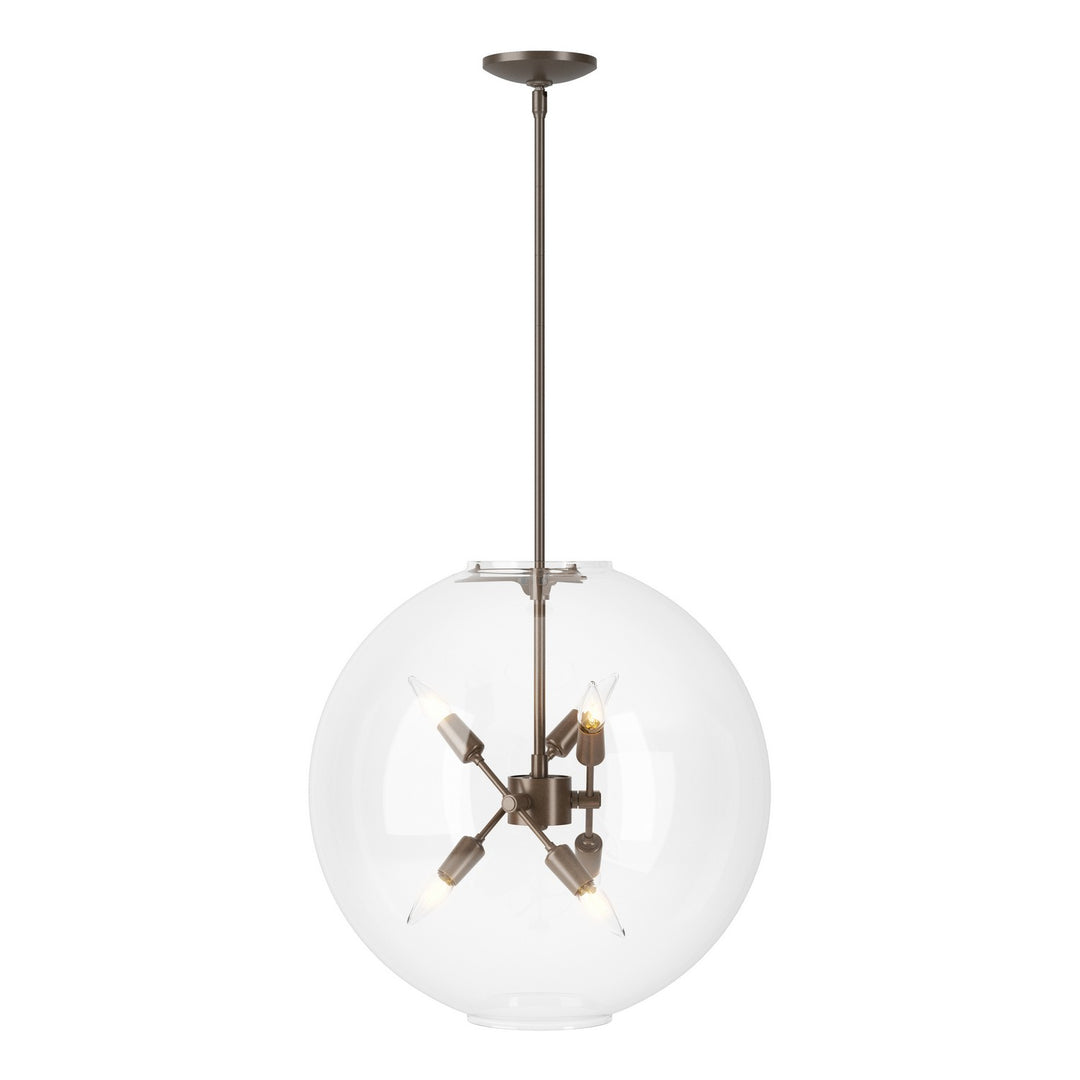 Hubbardton Forge Canada - 134410-SKT-MULT-05-ZM0497 - Six Light Pendant - Sfera - Bronze
