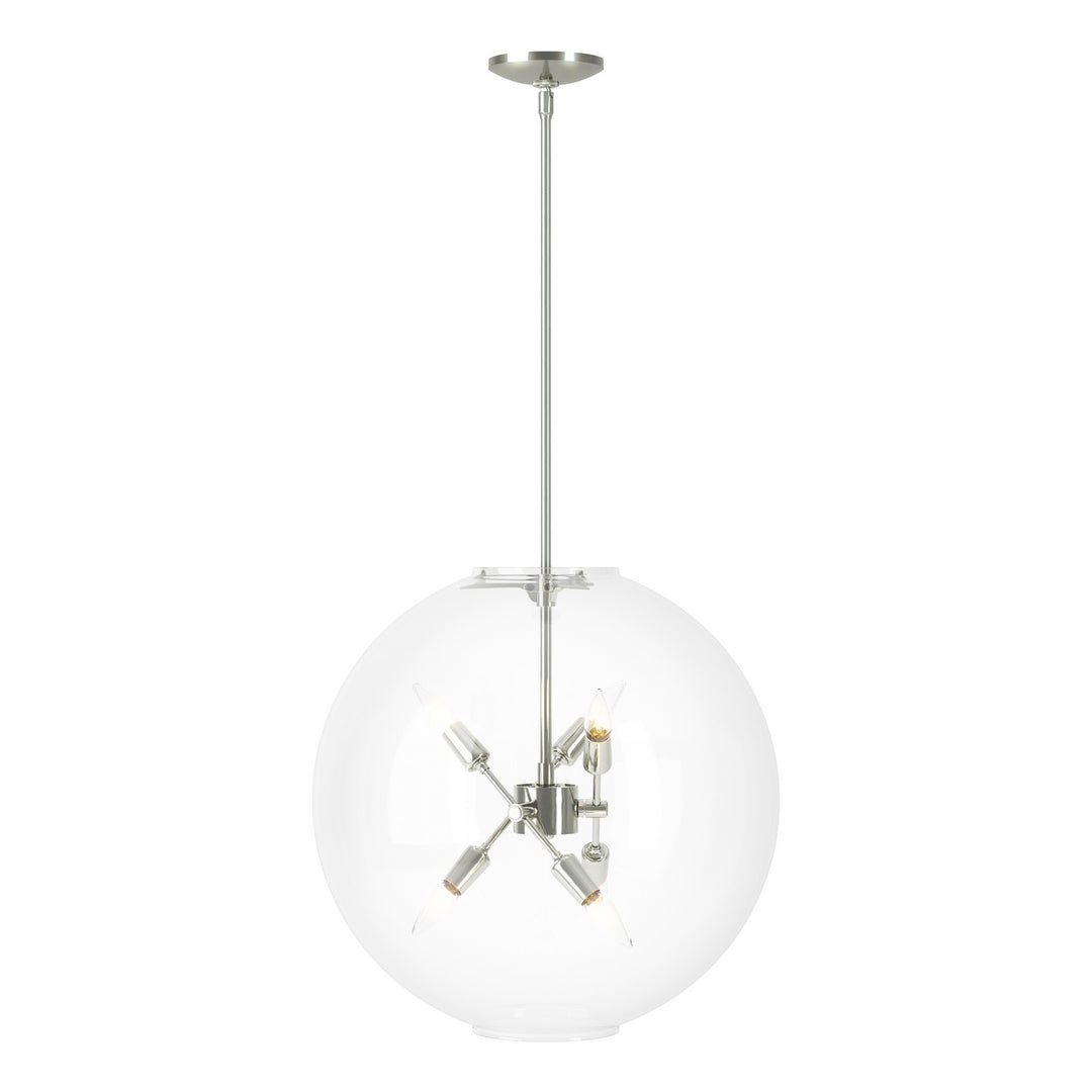 Hubbardton Forge Canada - 134410-SKT-MULT-85-ZM0497 - Six Light Pendant - Sfera - Sterling