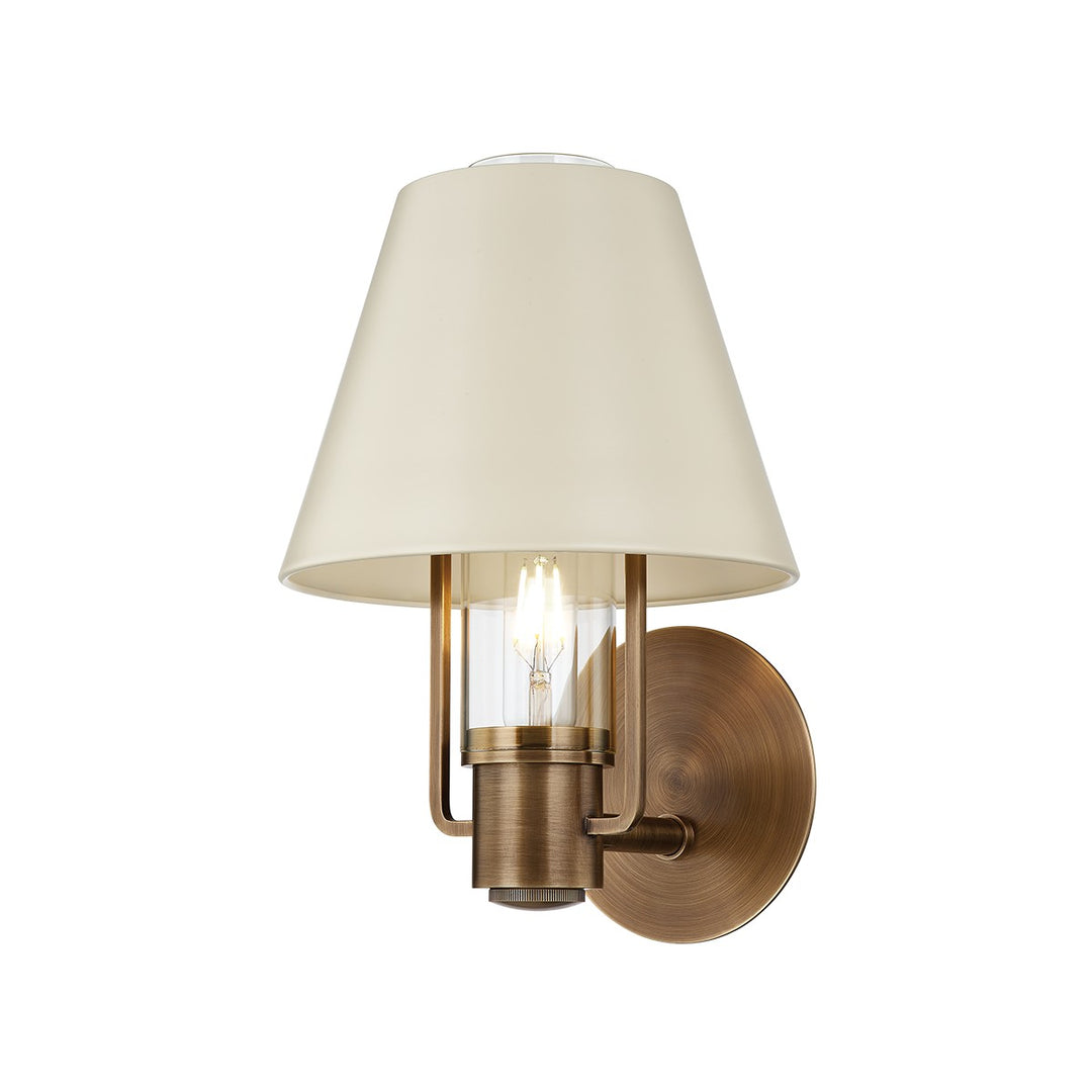 Troy Lighting Canada - B1613-PBR/SSD - One Light Wall Sconce - Kindle - Patina Brass
