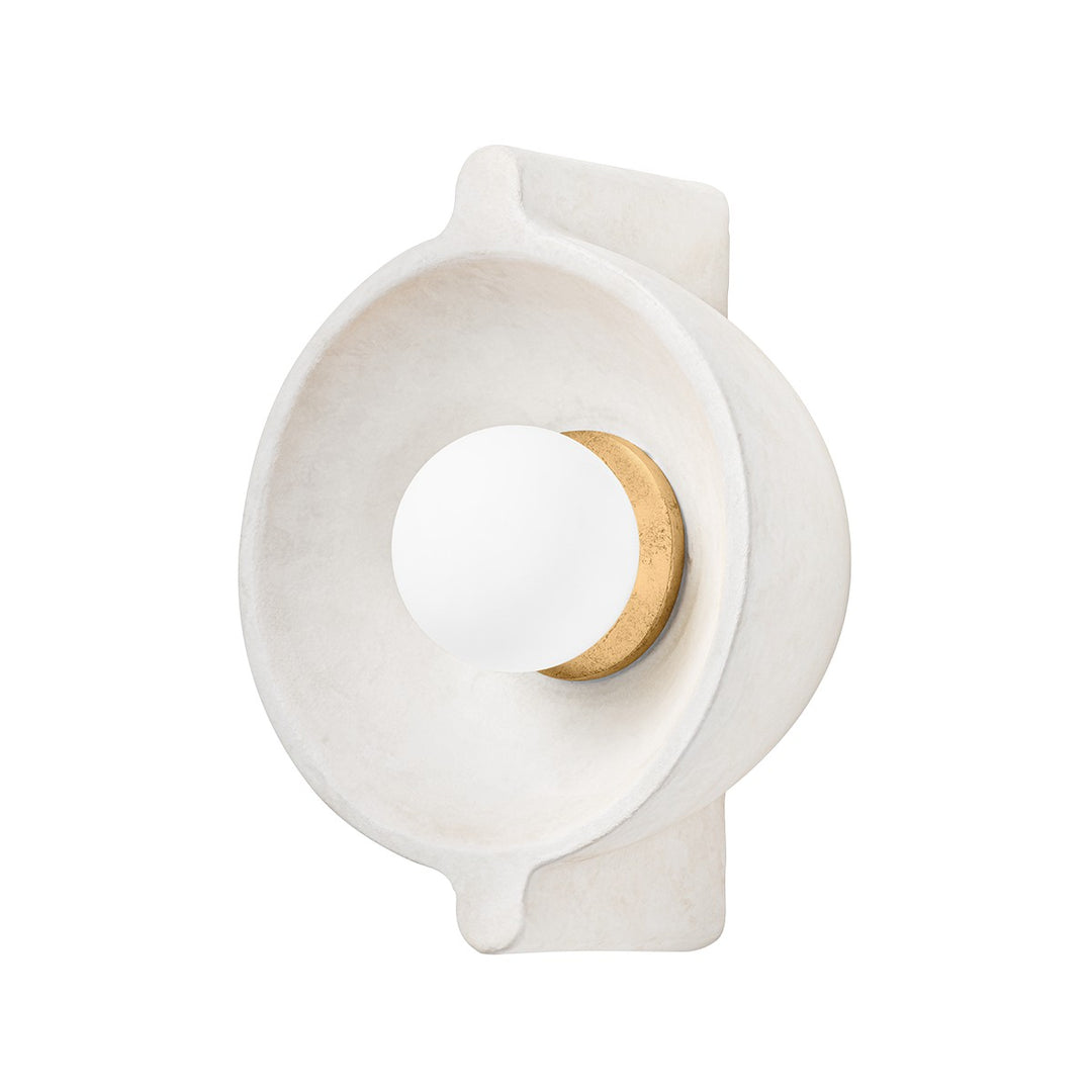 Troy Lighting Canada - B4710-PBR/CFW - One Light Wall Sconce - Modesto - Patina Brass