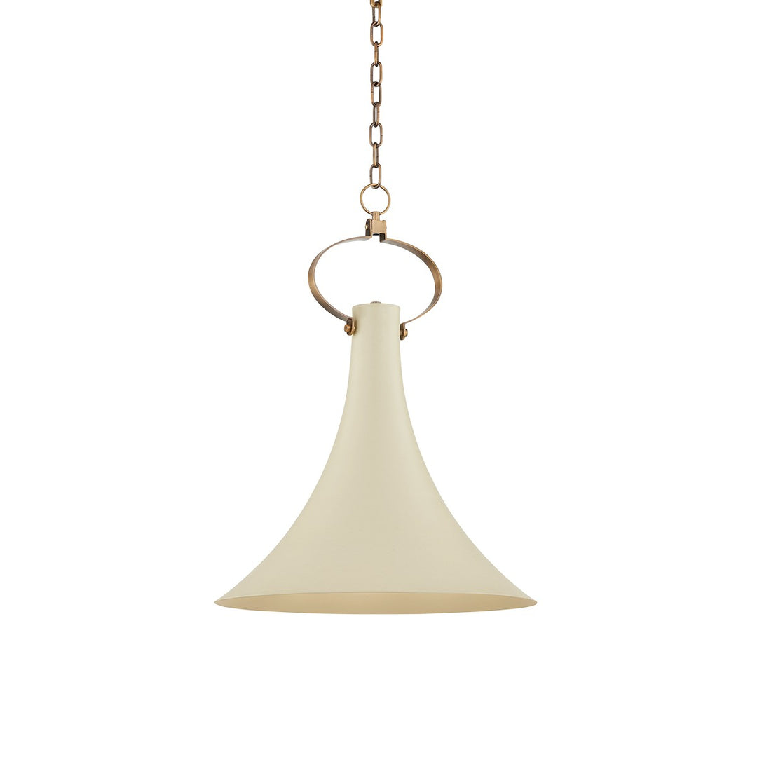 Troy Lighting Canada - F1518-PBR/SSD - One Light Pendant - Radcliff - Patina Brass
