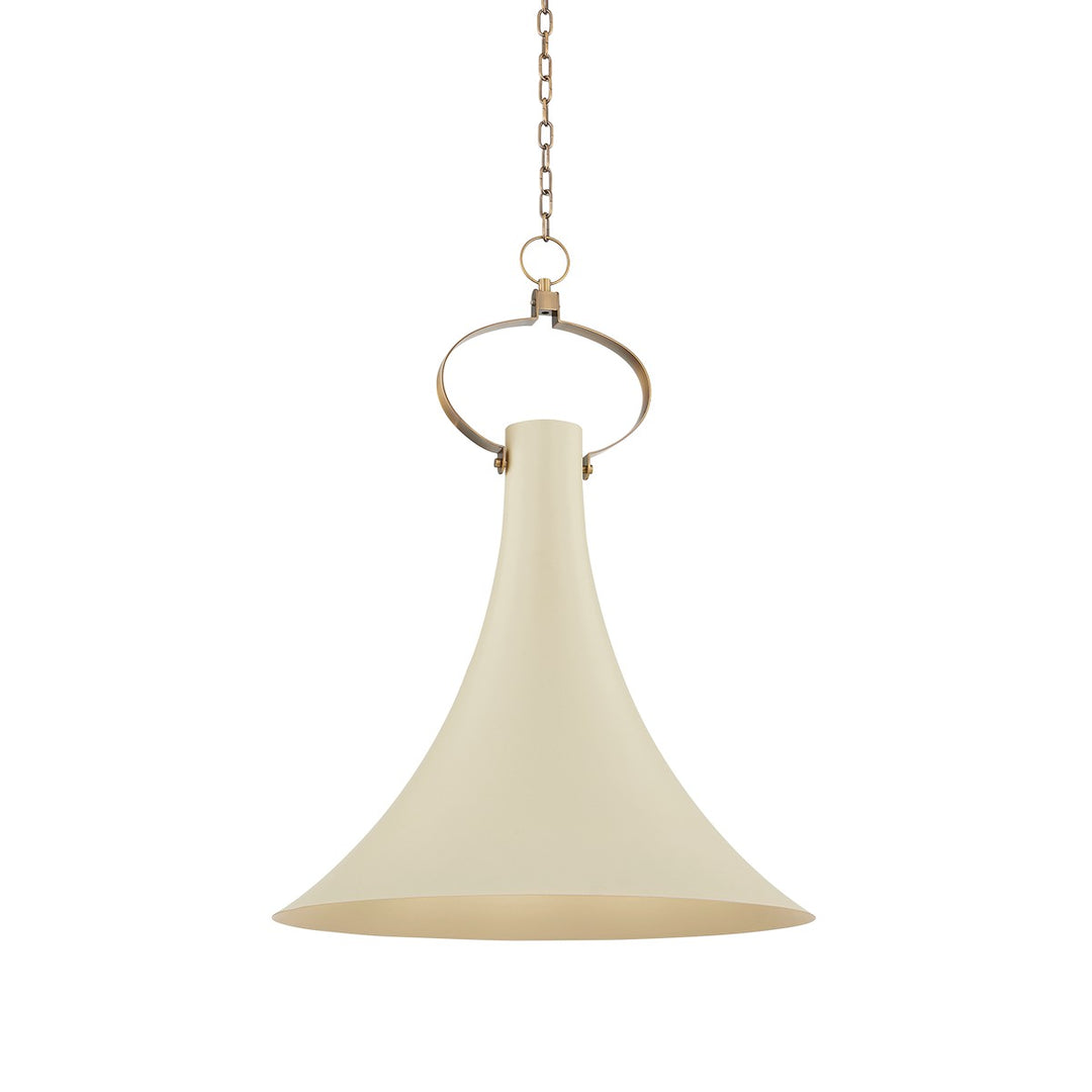 Troy Lighting Canada - F1525-PBR/SSD - One Light Pendant - Radcliff - Patina Brass