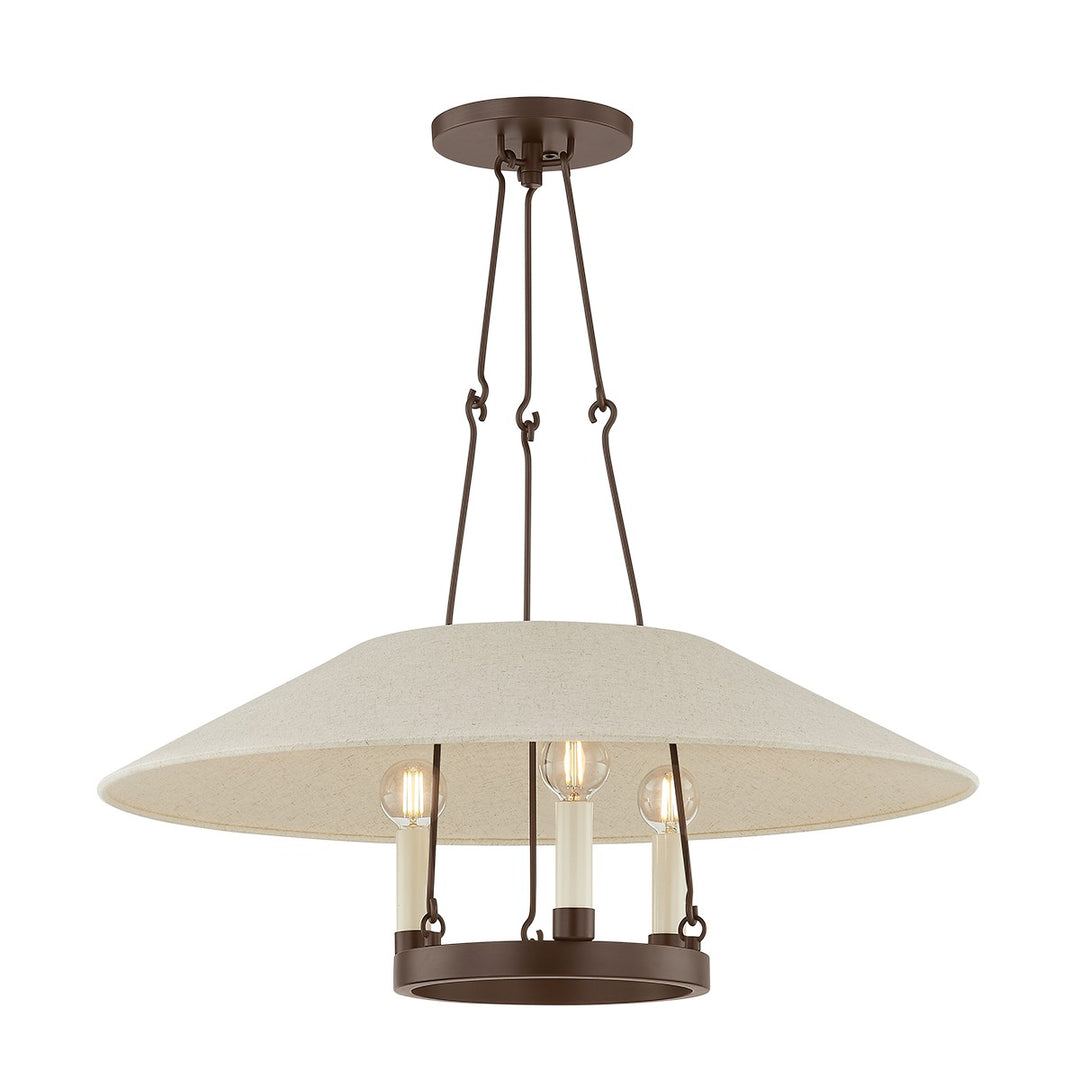 Troy Lighting Canada - F1625-BRZ - Three Light Chandelier - Archive - Bronze