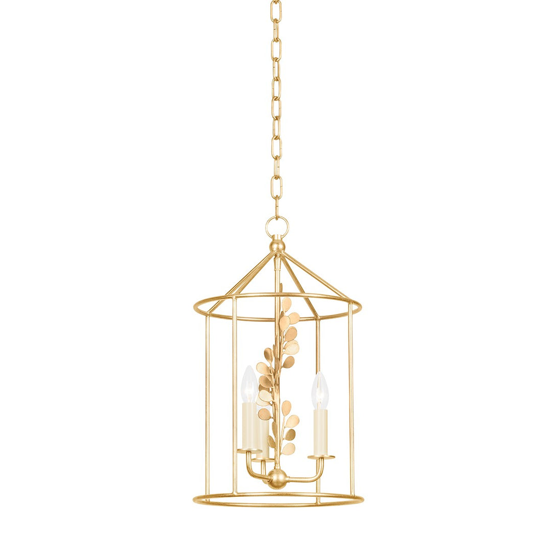Troy Lighting Canada - F1812-VGL - Three Light Lantern - Adrienne - Vintage Gold Leaf