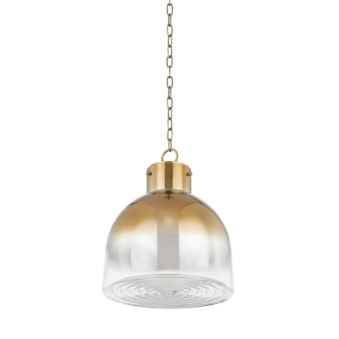 Troy Lighting Canada - F2116-PBR - One Light Pendant - Beryl - Patina Brass