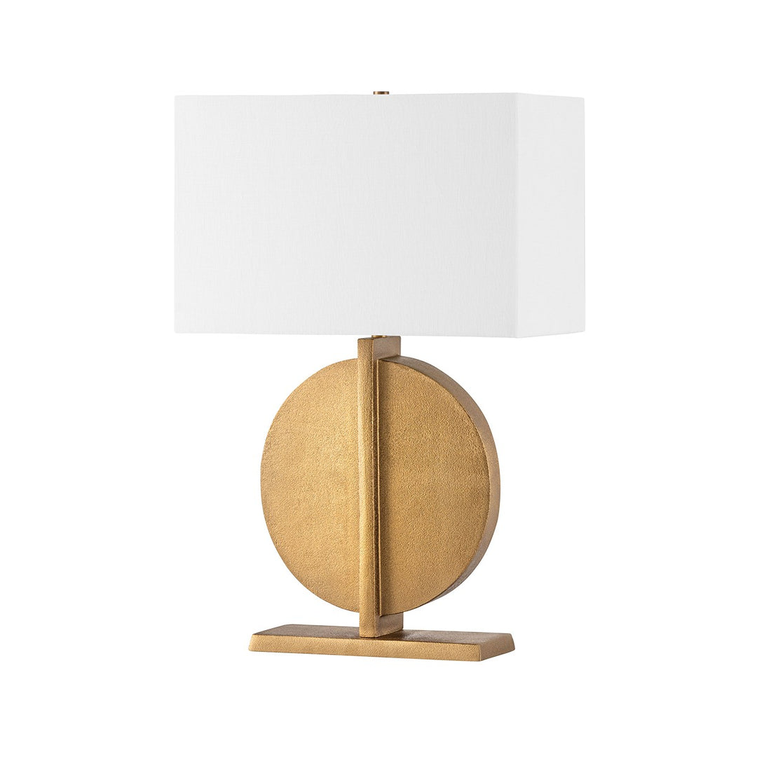 Colma One Light Table Lamp in Patina Brass - available from The Lighting Shoppe, trusted by Canadian homeowners