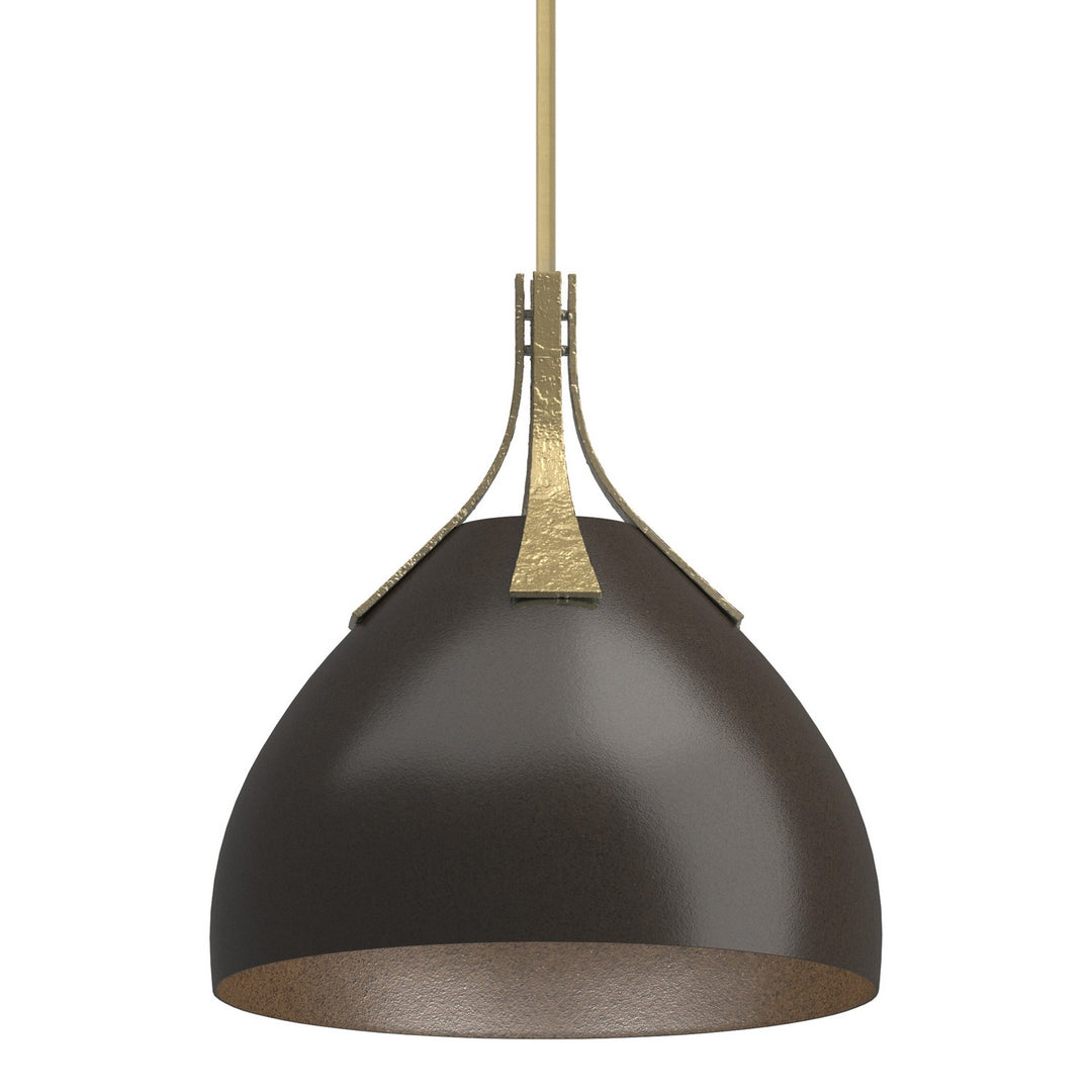 Hubbardton Forge Canada - 134502-SKT-MULT-86-14 - One Light Pendant - Summit - Modern Brass