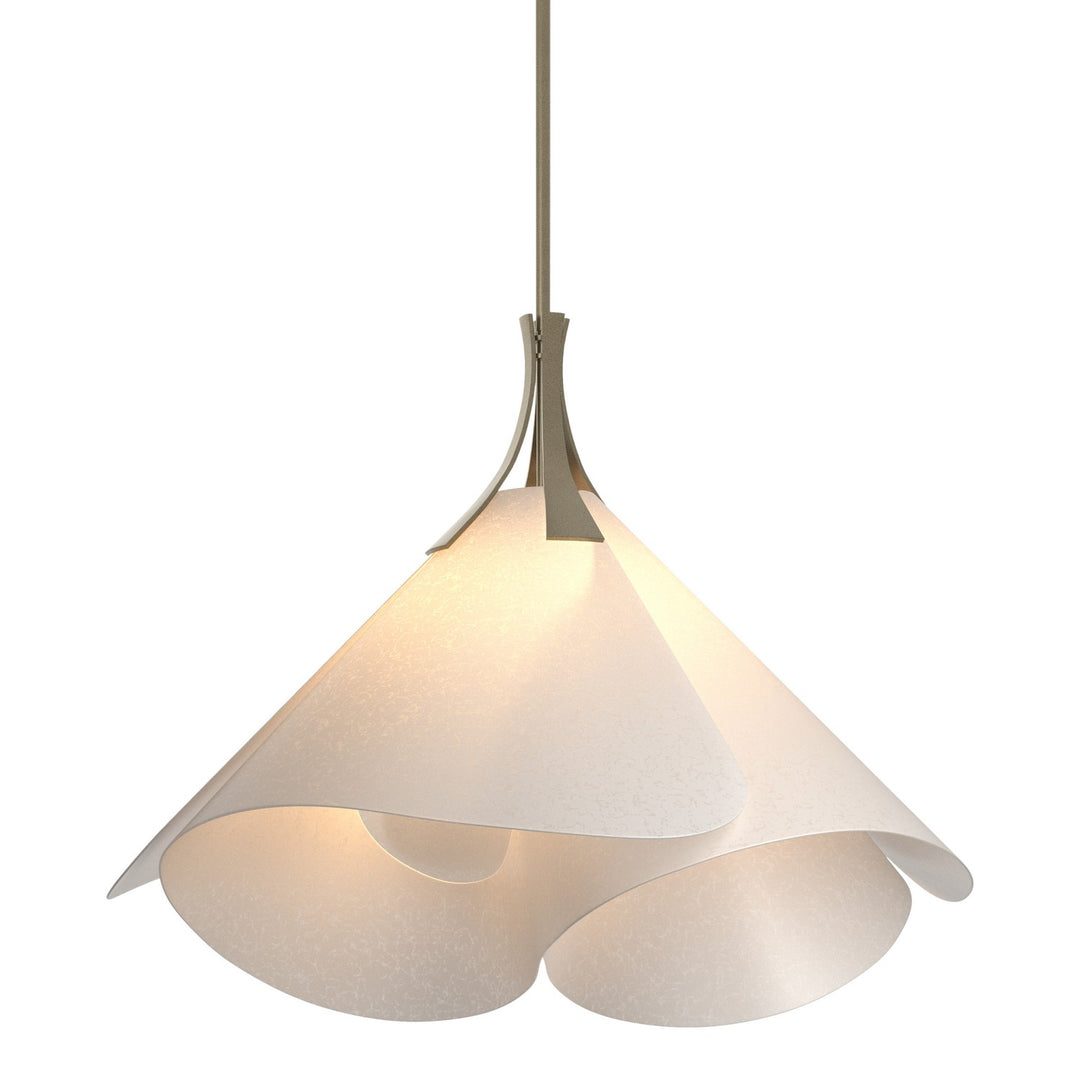 Hubbardton Forge Canada - 134503-SKT-MULT-84-SH1990 - One Light Pendant - Mobius - Soft Gold