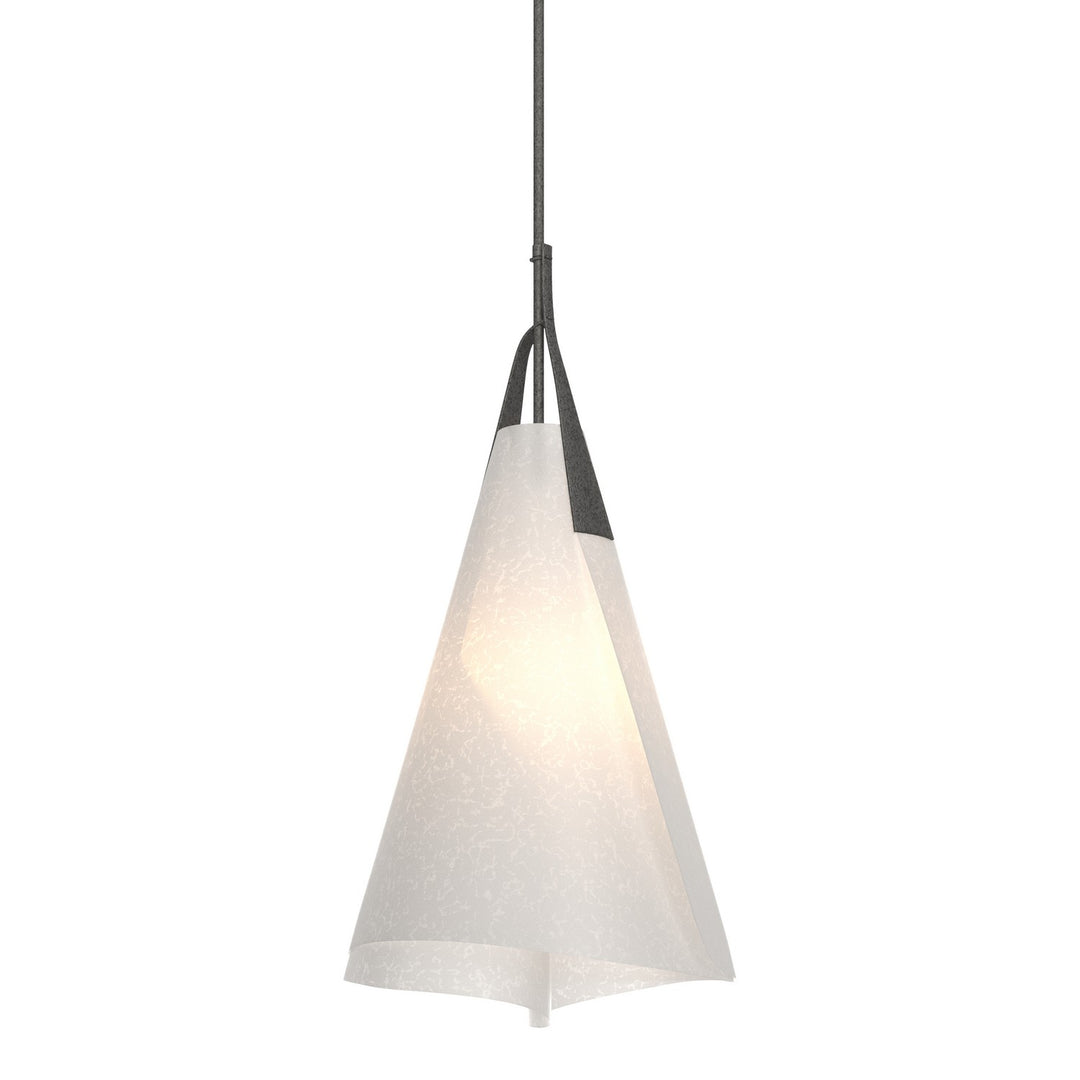 Hubbardton Forge Canada - 134505-SKT-MULT-20-SH1991 - One Light Pendant - Mobius - Natural Iron