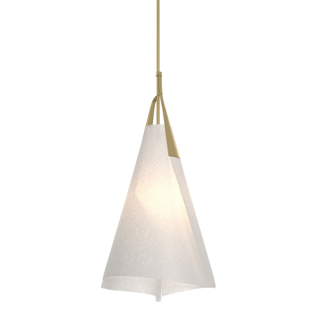 Hubbardton Forge Canada - 134505-SKT-MULT-86-SH1991 - One Light Pendant - Mobius - Modern Brass