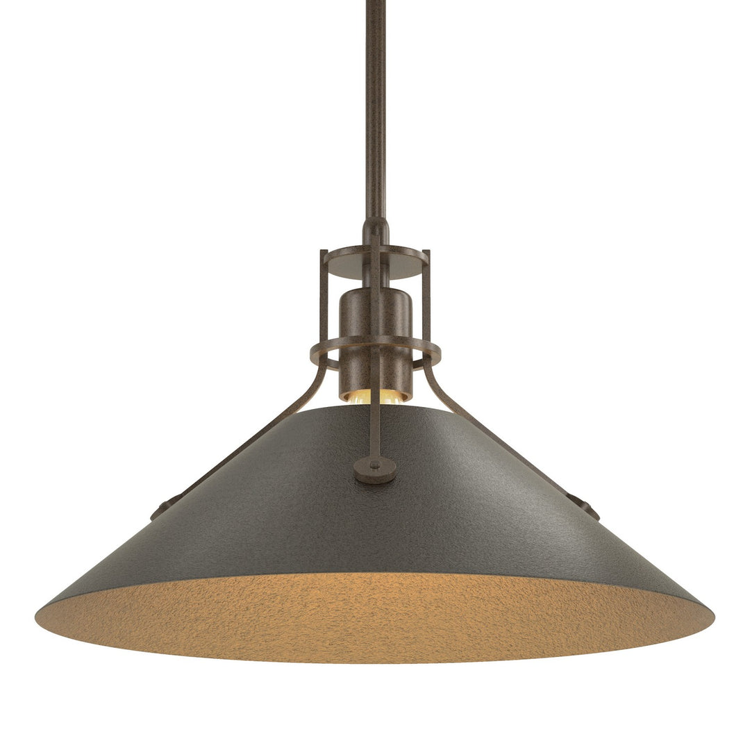 Hubbardton Forge Canada - 134550-SKT-MULT-05-14 - One Light Pendant - Henry - Bronze
