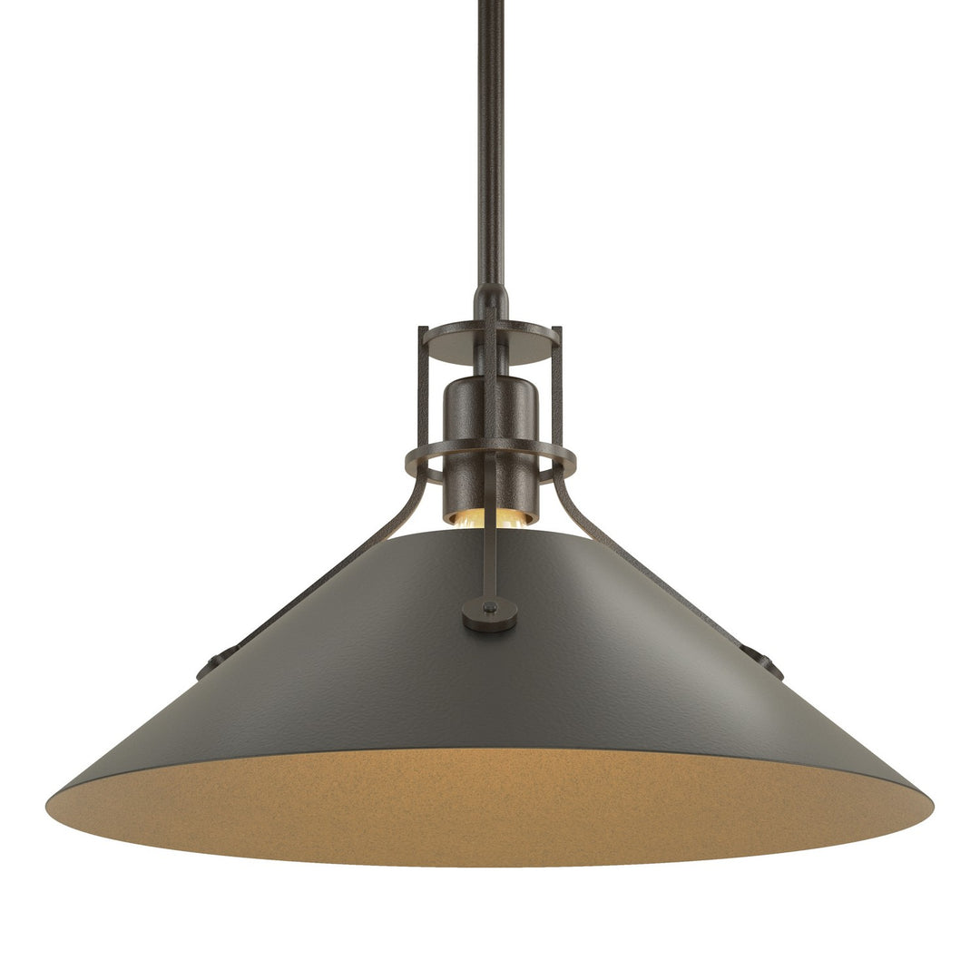 Hubbardton Forge Canada - 134550-SKT-MULT-14-10 - One Light Pendant - Henry - Oil Rubbed Bronze
