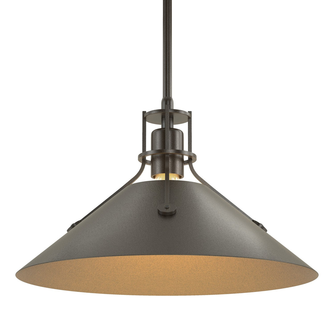 Hubbardton Forge Canada - 134550-SKT-MULT-14-14 - One Light Pendant - Henry - Oil Rubbed Bronze