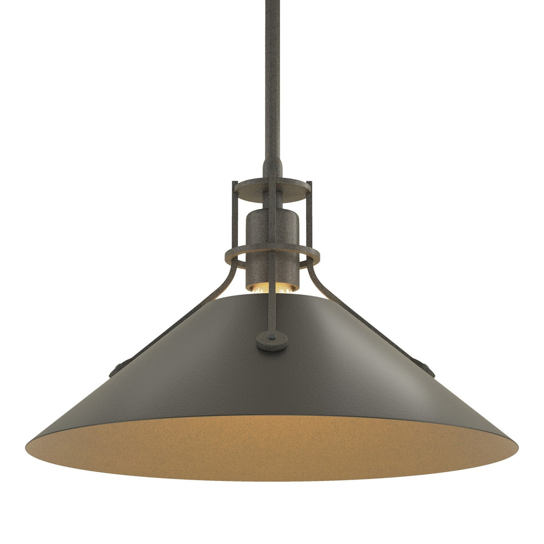 Hubbardton Forge Canada - 134550-SKT-MULT-20-10 - One Light Pendant - Henry - Natural Iron