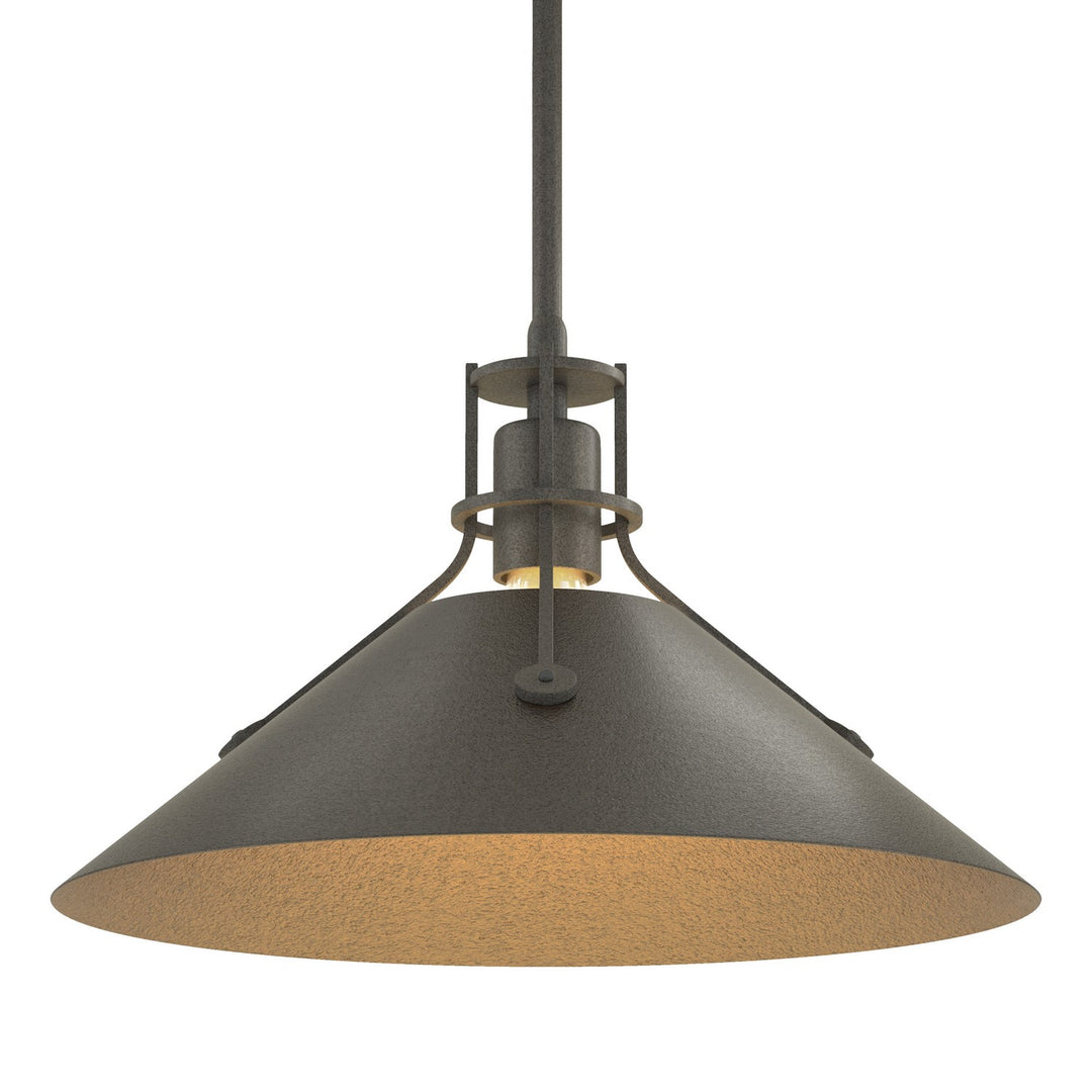Hubbardton Forge Canada - 134550-SKT-MULT-20-14 - One Light Pendant - Henry - Natural Iron