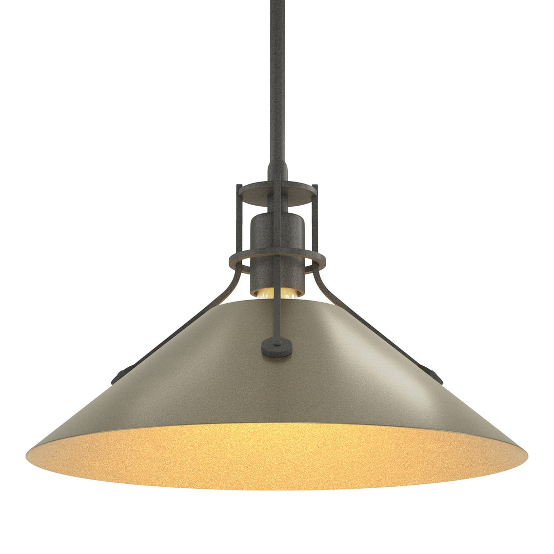 Hubbardton Forge Canada - 134550-SKT-MULT-20-84 - One Light Pendant - Henry - Natural Iron