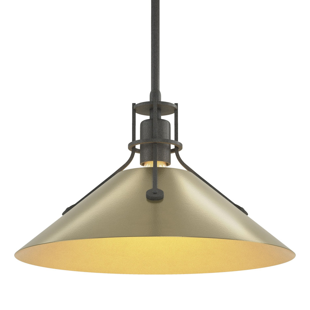 Hubbardton Forge Canada - 134550-SKT-MULT-20-86 - One Light Pendant - Henry - Natural Iron