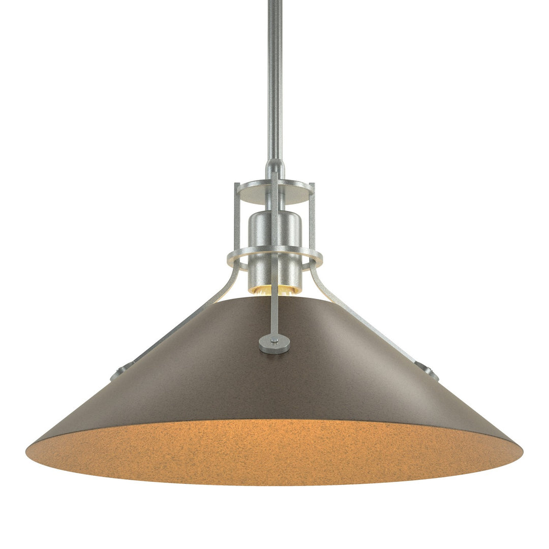 Hubbardton Forge Canada - 134550-SKT-MULT-82-05 - One Light Pendant - Henry - Vintage Platinum