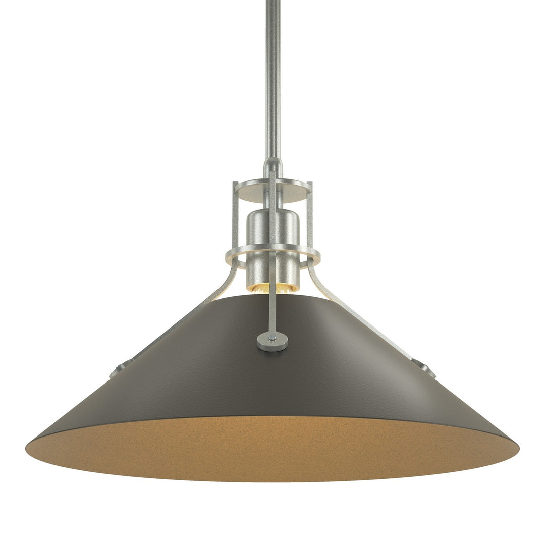 Hubbardton Forge Canada - 134550-SKT-MULT-82-10 - One Light Pendant - Henry - Vintage Platinum
