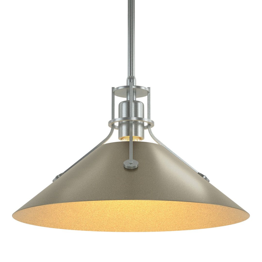 Hubbardton Forge Canada - 134550-SKT-MULT-82-84 - One Light Pendant - Henry - Vintage Platinum
